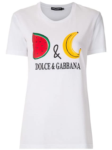 tshirt galline dolce gabbana|farfetch dolce and gabbana t shirts.